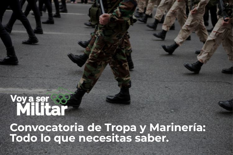 Convocatoria de Tropa y Marinería 2026
