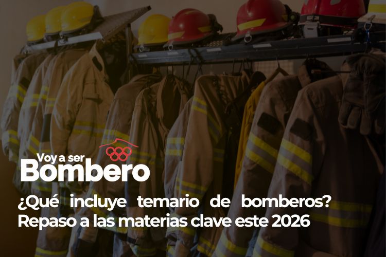 Qué incluye el temario de bomberos